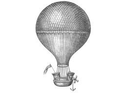 vintage balloon art 2